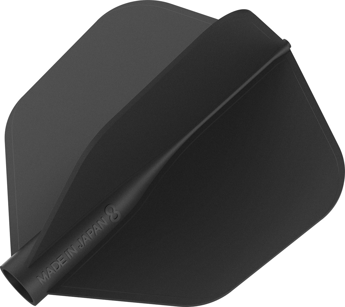 Target Darts 8 Flight No. 6 Shape Flight - Black